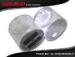 Round White Portable Solar Lantern Inflatable Solar Lights For Hiking