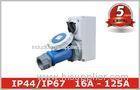 Three phase IP67 Interlocked Switch Socket Industrial Receptacles