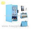 Blue PU leather Cell Phone Mini Ipad Protective Cases With Holders anti - scratch