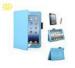 Blue PU leather Cell Phone Mini Ipad Protective Cases With Holders anti - scratch
