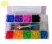 Fashion mini Rainbow Loom Rubber Band , bracelet loom refill rubber bands