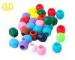 DIY Making rainbow loom and rubber bands , Multi Color Plastic Beads