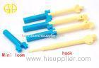 Fashion Rainbow Loom Rubber Band Tools , PMS color Mini Hook