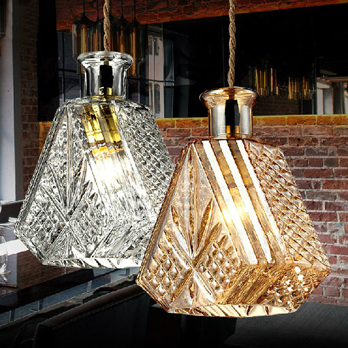 Creative Restaurant Bar glass pendant lamps for sale