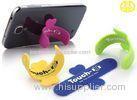 Customized Silicone Gifts Touch U Mobile Phone Sucker Stand with OEM FDA