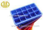 Decorative Ice Cube Tray / Ice Form , Food Grade silicone large ice cube trays
