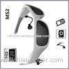 Portable CMOS Digital Smart Video Glasses For Answering Call / Enjoy Music