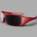 Waterproof Earphone MP3 Bluetooth Headset Sunglasses With Red Frame / Polarized Lens