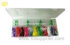 Custom Rainbow Color Loom Rubber Bands , loom for making rubber band bracelets