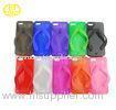 Colorful Silicone Cell Phone Protective Cases , Slipper iPhone 5S cover