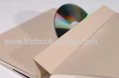 embossed printing perfect-bound softback or softbound book with DVD jacket