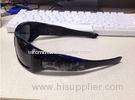 Black Electronic Micro High Definition Camera Glasses / Video Recording Sunglasses