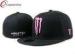 Boys Autumn Fitted Baseball Hats Flat Brim With Black Fabric Peak