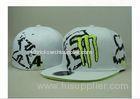 Adjusteble Plastic Snap Fitted Baseball Hats Snapback Hip-Hop Hat Black