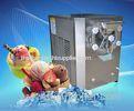 Hard Ice Cream Floor Commercial Refrigerator Freezer With 2 Tanks