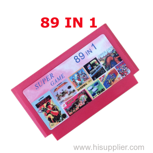 89 in 1 FC/NES Games 8 bit FC Game Card