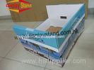 Laminated Clothes box Corrugated Cardboard Display Shelf for Supermarket