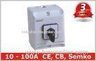 Industrial 3 Pole Selector Switch Box Automatic Changeover Switch