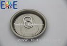 Aluminum Beverage Can Lids For Composite Can , 52mm Beer Can Lid
