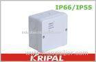 IP55 / IP66 PC DK Cable Terminal Junction Box Flameproof 98*98*61mm