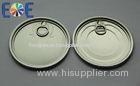 Milk EOE Tin Can Lids , 99mm PET Can Easy Open Cap Food Grade