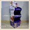 Recyclable POP Cardboard Floor Display Stand , supermarket / store display rack