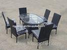 7pcs rattan furniture set.