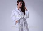 Cotton Waffle Luxury Hotel Bathrobes , Luxury Spa Bathrobes Plain Dyed and Breathable