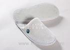 Cotton Velour Closed Toe Four Seasons Spa Disposable Slippers for Hotels