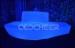 Plastic Disco Illuminated Led Mordern Stool Glow Sofa For 3 People Seats