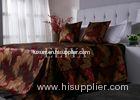 Beautiful Luxury Hotel Bed Spread By Premiun Turkish Fabric And Design , Patterned Bed Sheets