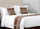 Durable and Comfortable Hotel Pillowcases Bed Sheet Sets with 100% Cotton Material