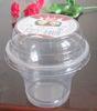 Clear Disposable Ice Cream Cups For Yogurt 150ml 5oz 70 Degrees