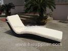 Modern Luxury Comfortable Wicker Rattan Sun Lounger For Poolside