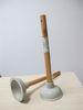 29cm Wooden Handle Rubber Toilet Plunger / Lavabo bathroom toilet plunger