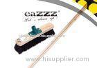 Soft Bristle PP Screw 23cm Garden Sweeping Brooms with Wooden Handle
