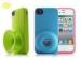 High grade Silicone Horn Speaker , Mini Amplifier For Iphone 4S / 5S