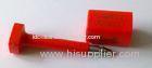 Red ABS Plastic Bolt Security Seals ISO 18000-6 C For Truck / Trailer