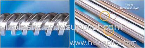 Bimetallic Screw and Barrel for Injection Molding Machine