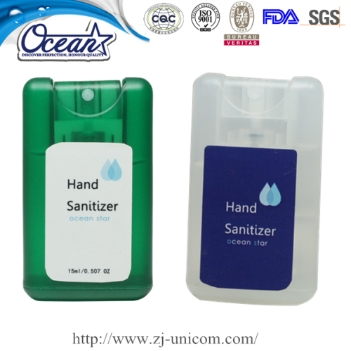 10ml New Style Card Hand Sanitizer Spray promotional product inc