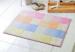 Color lump Nordic Style Washable Acrylic Bath Mat for Home decoration