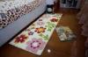 Water absorption acrylic printed kitchen mat , Non-Skid washable floor mats