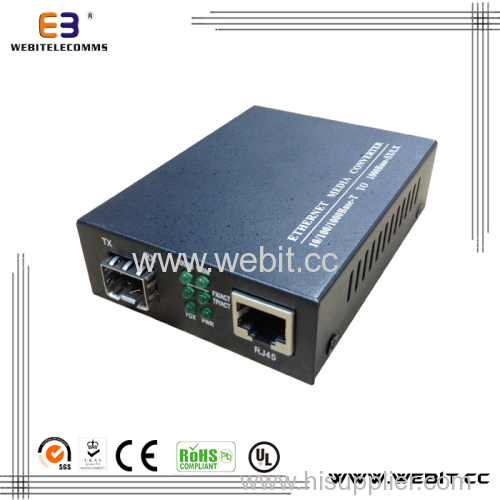 10/100/1000 Mbps Ethernet Media Converter