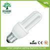 Professional 2U Compact Fluorescent Light Bulb With Pure Tricolor , RoHs