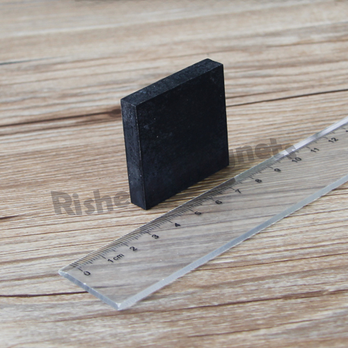 High Quality Rubber Coated Magnet Rare Earth Neodymium Block Magnet N42 38.1 x 38.1 x 6.35mm With Rubber Coating