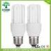 Halogen 3U Shaped Fluorescent Light Bulbs / Compact Fluorescent Lamps With High Powder