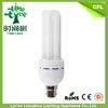 Clear Shell Tube Light 3U bulb 9W 2700K T3 U Shaped Fluorescent Lighting