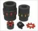 Elastic Spider coupler Air Compressor Couplings 30kw Motor Frame 200l
