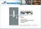 NV31-S Series Hairline Stainless Steel Elevator Automatic Door / Elevator Manual Door
