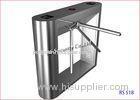 Heigh Security Tripod Turnstile Gate With Fingerprint Reader Access Entrance